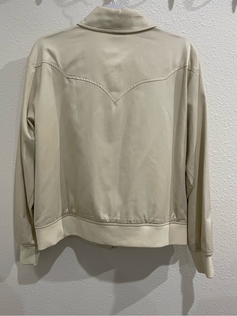 ARIAT Western Embroidered Neutral Bomber Jacket Cowgirl - Picture 9 of 10